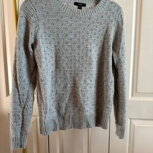 J. Crew Alpaca Blend Eyelet Sweater, size S